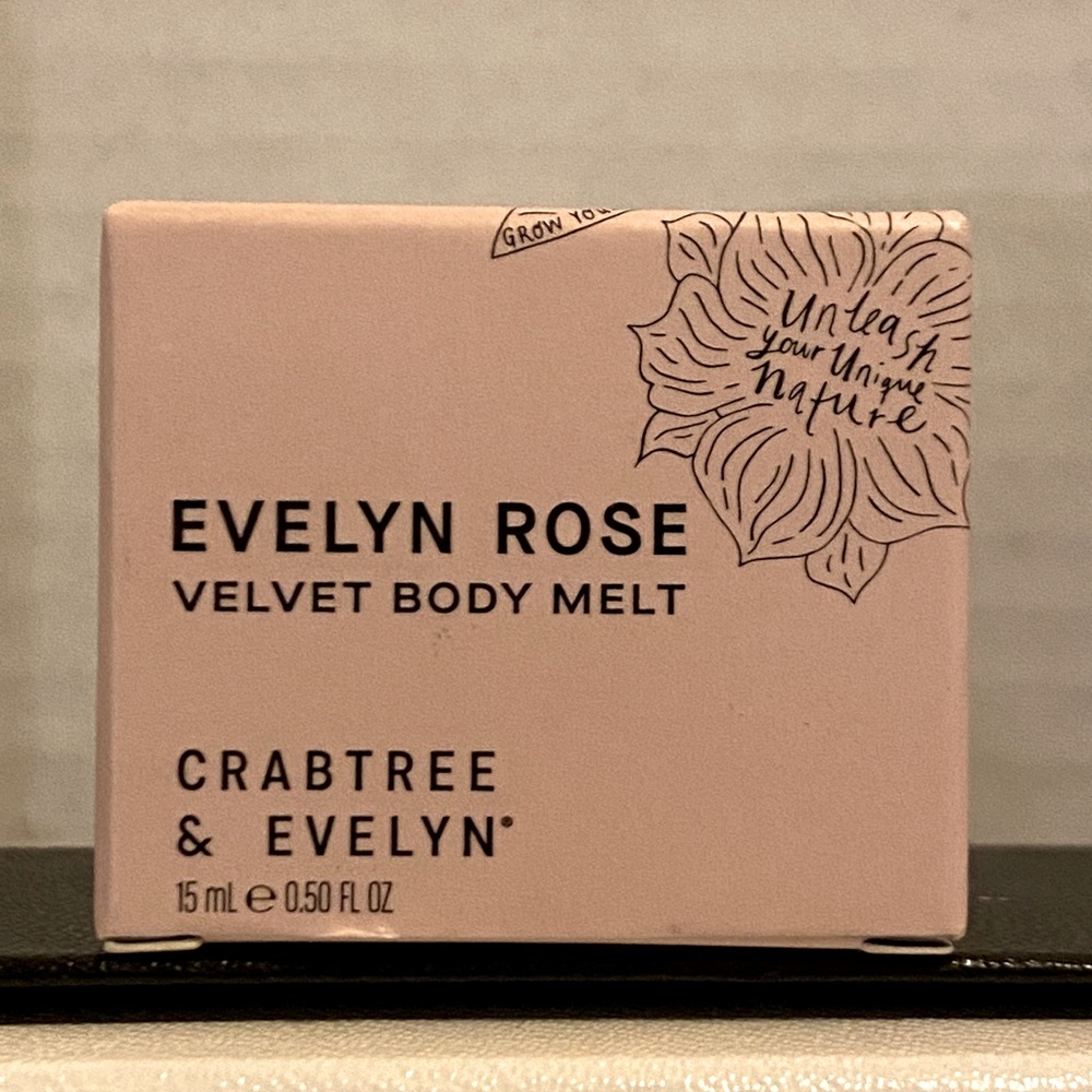 Evelyn Rose Velvet Body Melt Crabtree & Evelyn .50 Fl oz